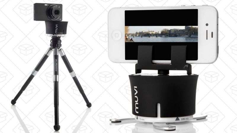 Dock Veho MUVI X-Lapse para Timelapse, $10. TrĂpode no incluido.